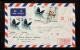 1975年北京航空掛號印刷品寄法國封、貼特56（20-18）三枚、特60（3-2）二枚（個別雙連）、銷6月18日北京戳