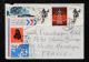1980年遼寧寄法國航空封、貼T46猴年一套、JT票五枚、銷11月20日遼寧遼陽戳