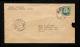 1947年福建福州寄美國封、貼民孫像10分加蓋國幣200元、銷福建福州戳