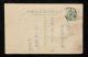 1954年南京寄上海普4型400元另收成本100元郵資片、銷4月4日南京戳、4月5日上海落戳（帶下劃線）