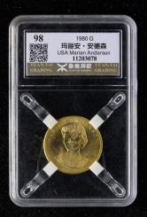 1980年美国1/2盎司金章