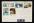 1975年广州航空寄西德明信片、贴T6交易会一套、特票、编号票四枚、销4月16日广东广州戳