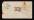 1924年印度挂号寄上海封、贴印度票二枚