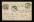 1922年南京寄上海民帆船1分邮资片、贴民帆船半分、销南京戳、上海落戳