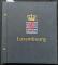 盧森堡1985-1992年定位冊一本（含郵票新舊混約836枚（部分成套）、型張新二枚、英屬地小本票一本、 新票三套（14枚）、匈牙利型張新九枚、千禧年舞夜新票一套（七枚）、型張新一枚）