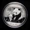 2012年熊貓1盎司普製銀幣