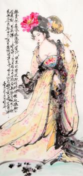 袁天罡 贵妃图