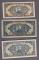 民國三十三年中央儲備銀行壹仟圓三枚
