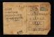 1957年廣州寄上海普9型售價5分郵資片、銷7月9日廣州戳、7月12日上海落地戳