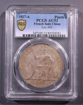 1927年法国坐洋27克银币