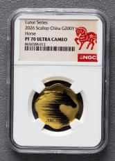 2026年丙午马年生肖15克梅花形精制金币