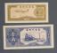 1965年軍用代金券壹角、壹分各一枚