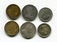 1985年香港五仙硬幣一枚，1949年香港五仙硬幣二枚，1902、1904年香港一毫2.7克銀幣二枚，1894年香港伍仙1.34克銀幣一枚（含銀量80%）